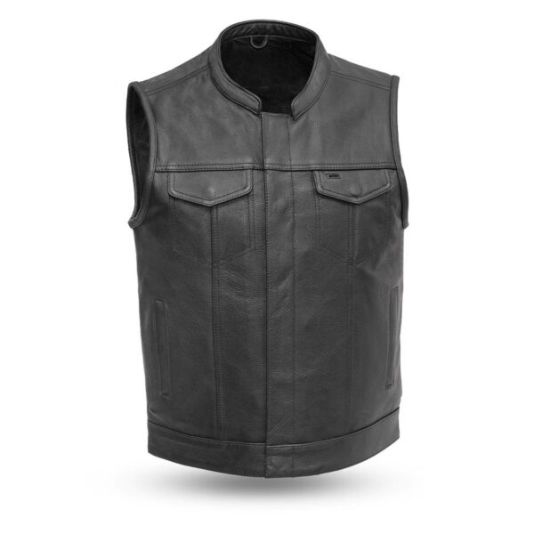 Leather Motorcycle Vest