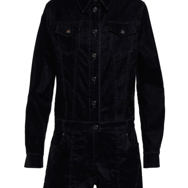 Denim playsuit