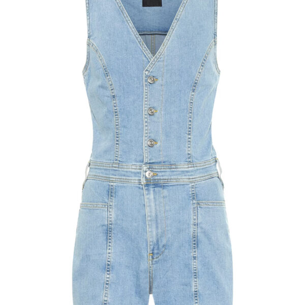 Denim playsuit