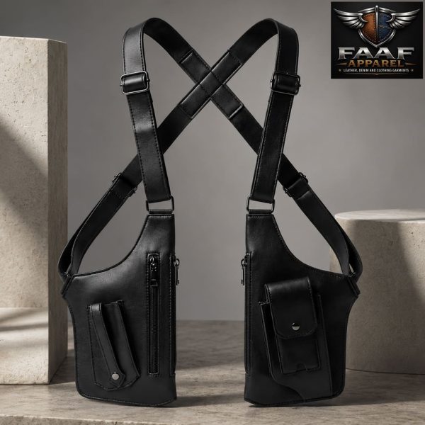 Cross-Body Sling Pack, Classic Shoulder Satchel, Pickpocket-Proof Hidden Crossbody Sling Bag, Slim Undercover