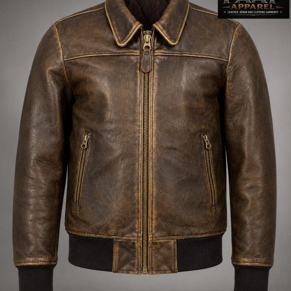 Men’s Lambskin A-2 Flight Jacket