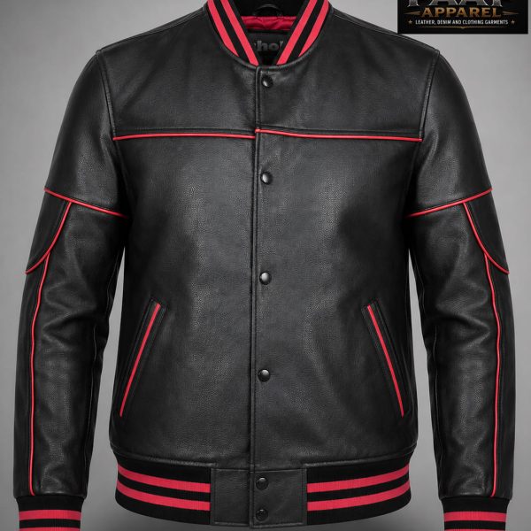 Black and Red Varsity Essential
