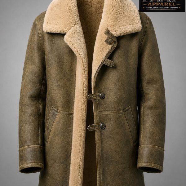 Men's Sheepskin Duffle Coat