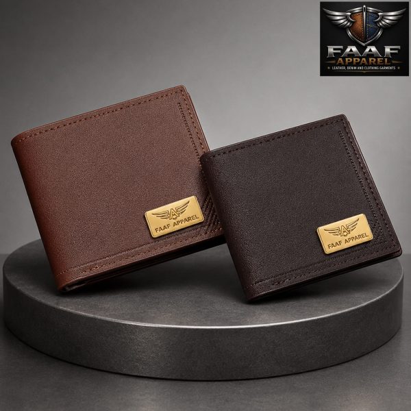 Fashion Men’s Wallet Soft PU Leather Wallet Business Wallets Multi Space Card Holder Bifold Zipper Compartment Purse Wallet for Men