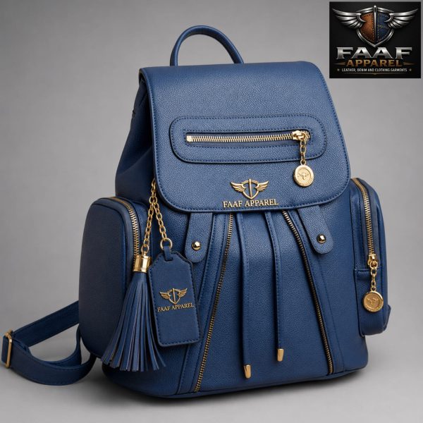 Fashion Casual Luxury Multifunction Backpack for Women PU Leather Shoulder Bag Teenager School Backpack for Woman