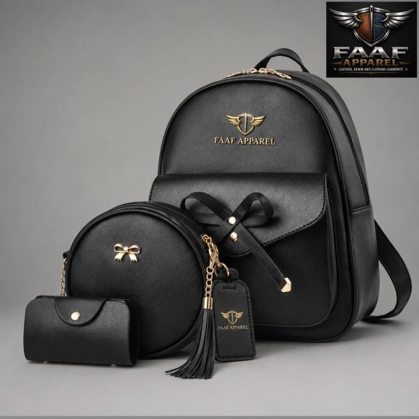 Mini Leather Backpack Purse Bowknot Small Backpack Cute Casual Travel Daypacks for Girls Women