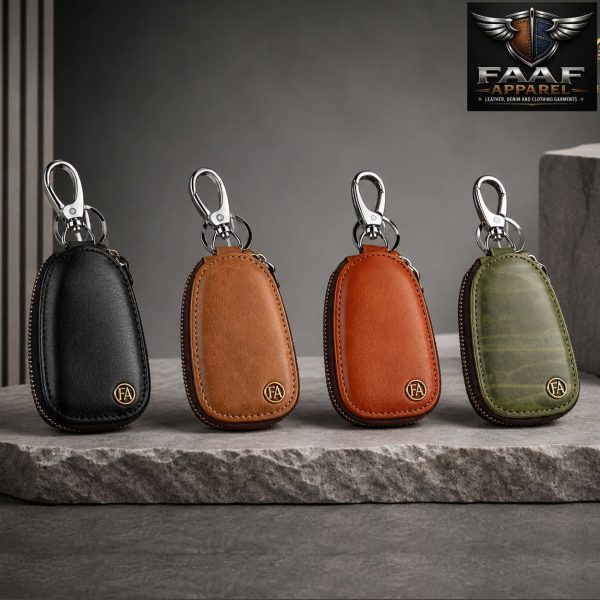 Car Key Case, Car Key Fob Holder Versatile Large Capacity Waist Hanging Durable Car Key Case for Home Men Office