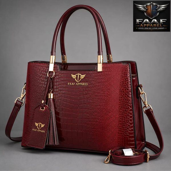 High Quality Womens Classic Pu Tote Handbags Classic Simple Fashion Ladies Luxury Handbags