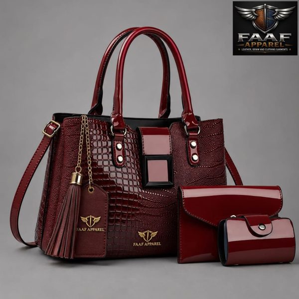 Fashion 3-in-1 Women's Shoulder Cross Body Tote Bag Lady Handbag